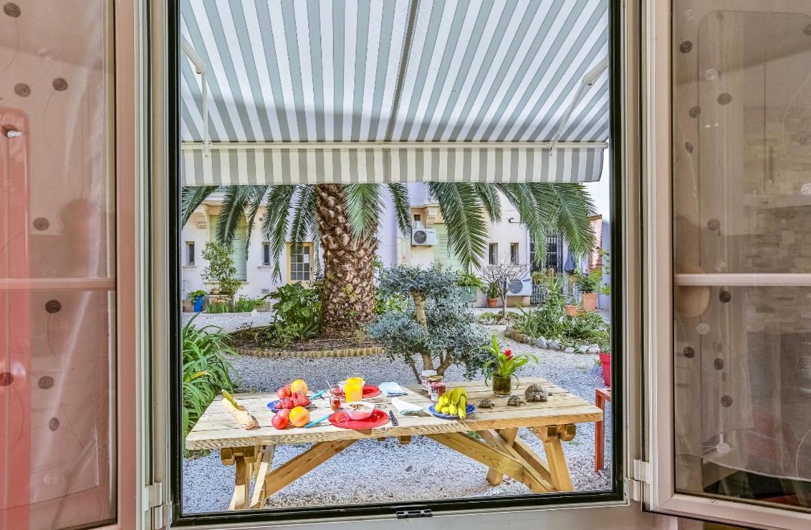 Le Refuge Avec Terrasse Et Jardin, En Plein Centre-Ville, Gare 5 Minutes A Pieds Nice Bagian luar foto