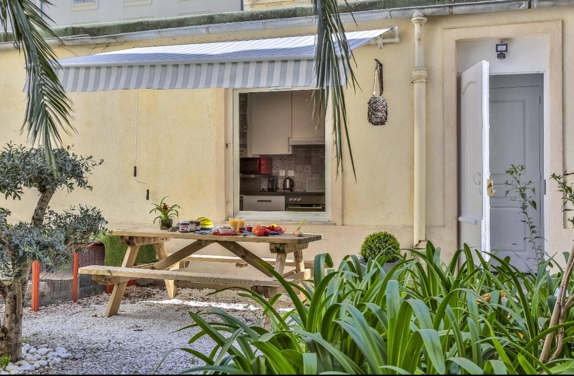 Le Refuge Avec Terrasse Et Jardin, En Plein Centre-Ville, Gare 5 Minutes A Pieds Nice Bagian luar foto